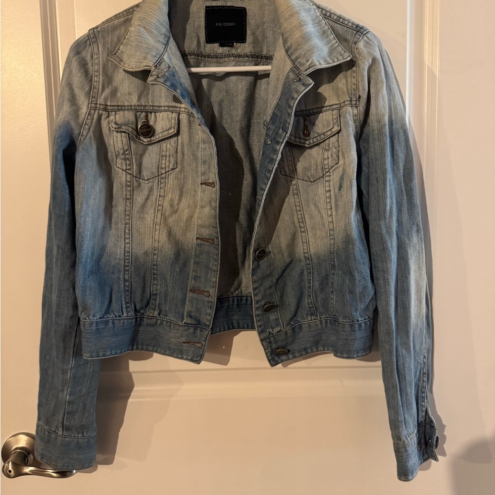 Iris Basic 2 Toned Denim Jacket - image 1